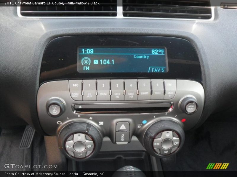 Rally Yellow / Black 2011 Chevrolet Camaro LT Coupe
