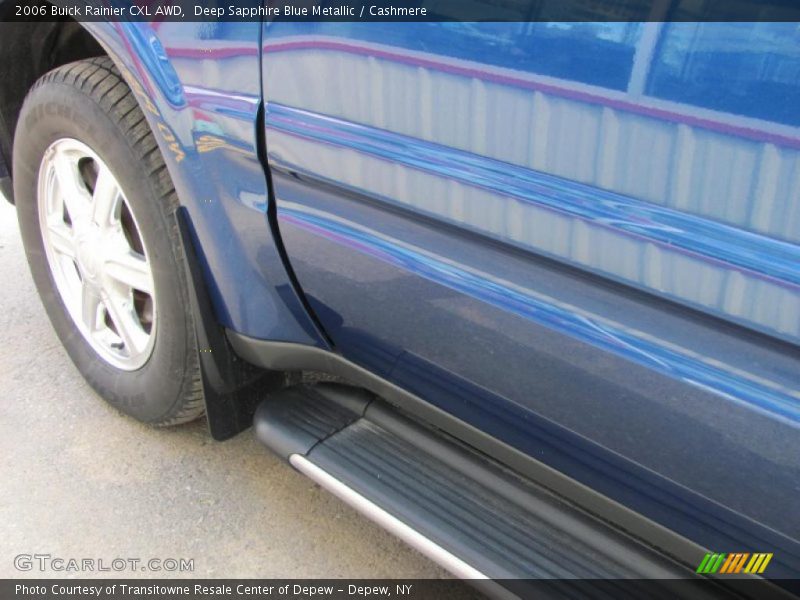 Deep Sapphire Blue Metallic / Cashmere 2006 Buick Rainier CXL AWD