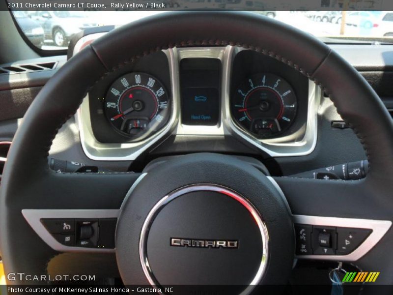 Rally Yellow / Black 2011 Chevrolet Camaro LT Coupe