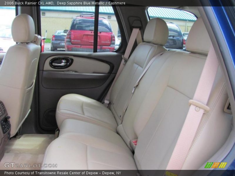Deep Sapphire Blue Metallic / Cashmere 2006 Buick Rainier CXL AWD