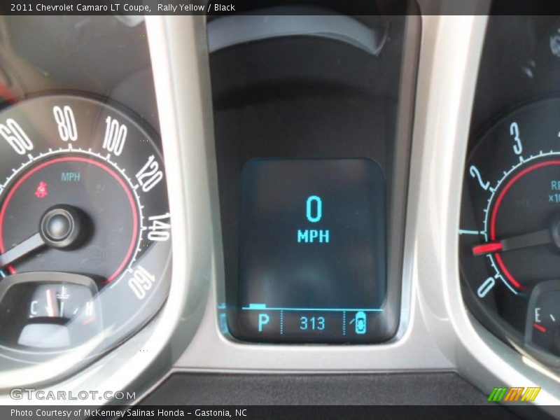 Rally Yellow / Black 2011 Chevrolet Camaro LT Coupe