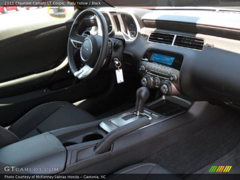 Rally Yellow / Black 2011 Chevrolet Camaro LT Coupe