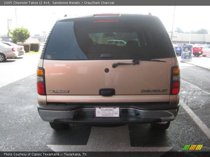 Sandstone Metallic / Gray/Dark Charcoal 2005 Chevrolet Tahoe LS 4x4