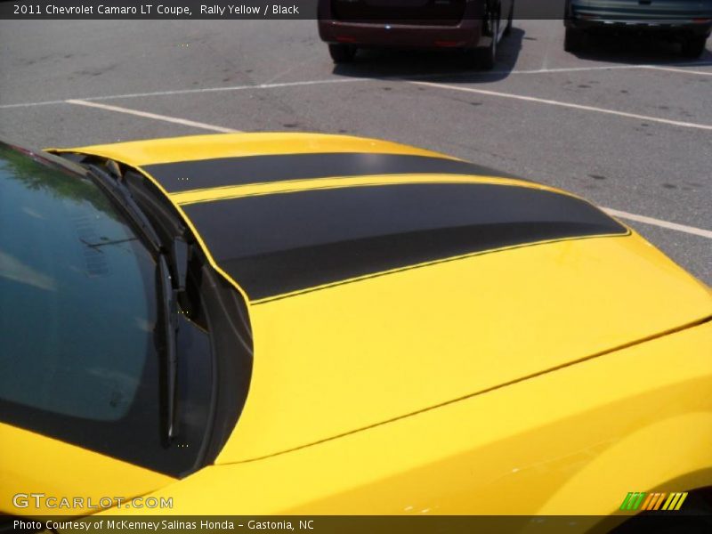 Rally Yellow / Black 2011 Chevrolet Camaro LT Coupe