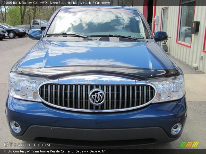Deep Sapphire Blue Metallic / Cashmere 2006 Buick Rainier CXL AWD
