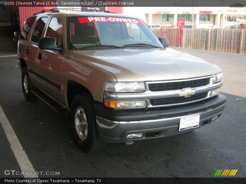 Sandstone Metallic / Gray/Dark Charcoal 2005 Chevrolet Tahoe LS 4x4