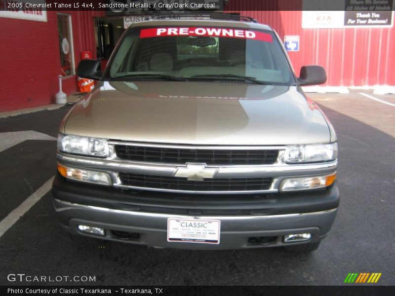 Sandstone Metallic / Gray/Dark Charcoal 2005 Chevrolet Tahoe LS 4x4