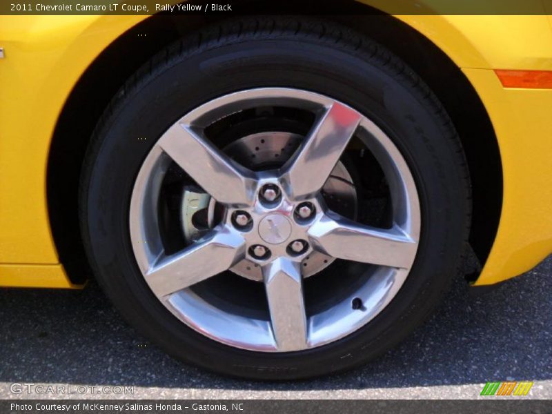 Rally Yellow / Black 2011 Chevrolet Camaro LT Coupe
