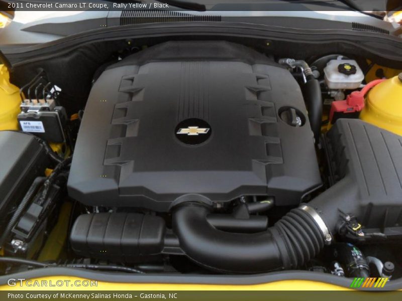 Rally Yellow / Black 2011 Chevrolet Camaro LT Coupe