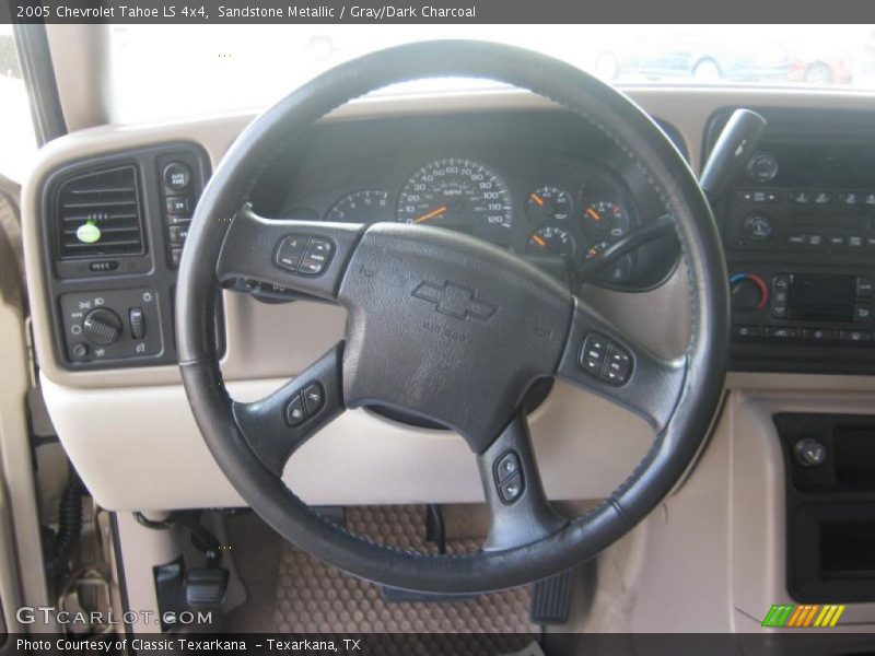 Sandstone Metallic / Gray/Dark Charcoal 2005 Chevrolet Tahoe LS 4x4