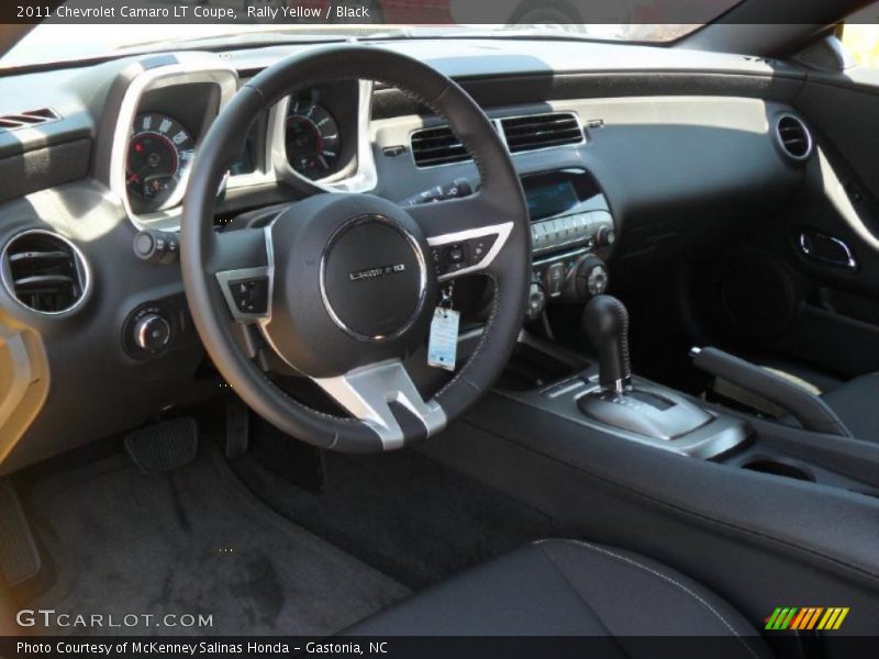Rally Yellow / Black 2011 Chevrolet Camaro LT Coupe