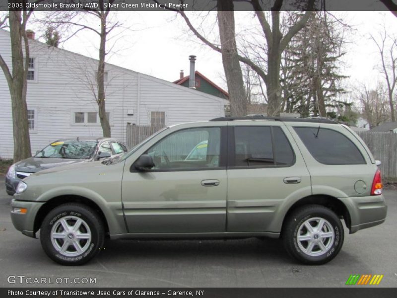  2003 Bravada AWD Silver Green Metallic