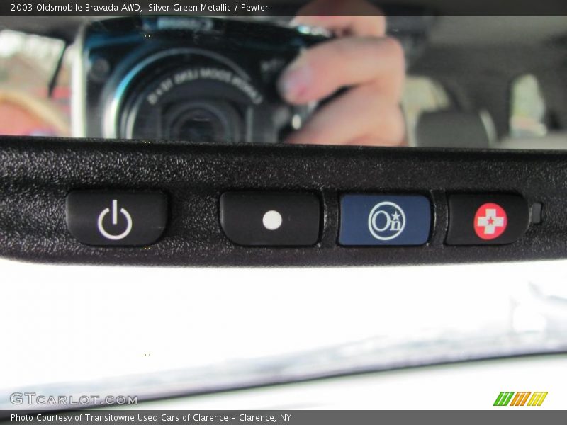 Silver Green Metallic / Pewter 2003 Oldsmobile Bravada AWD