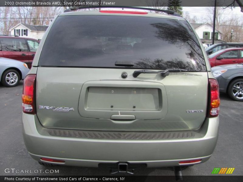 Silver Green Metallic / Pewter 2003 Oldsmobile Bravada AWD