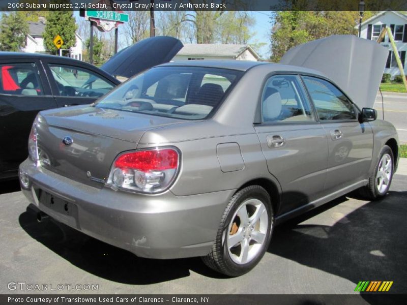 Crystal Gray Metallic / Anthracite Black 2006 Subaru Impreza 2.5i Sedan