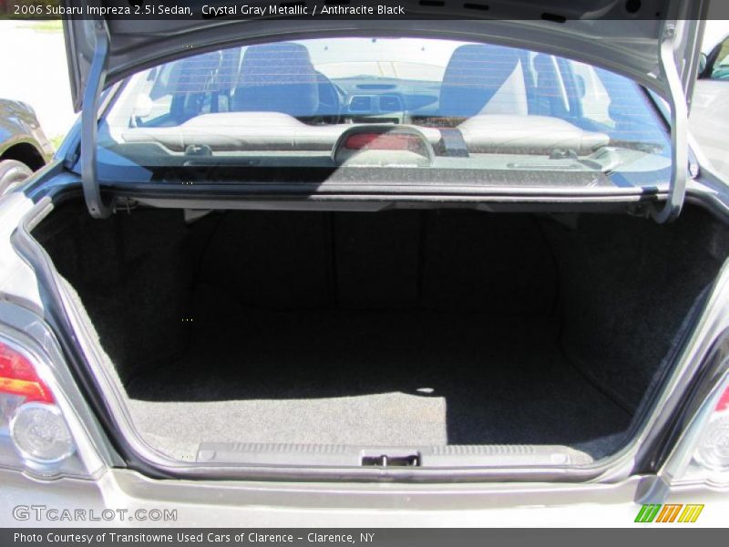 Crystal Gray Metallic / Anthracite Black 2006 Subaru Impreza 2.5i Sedan