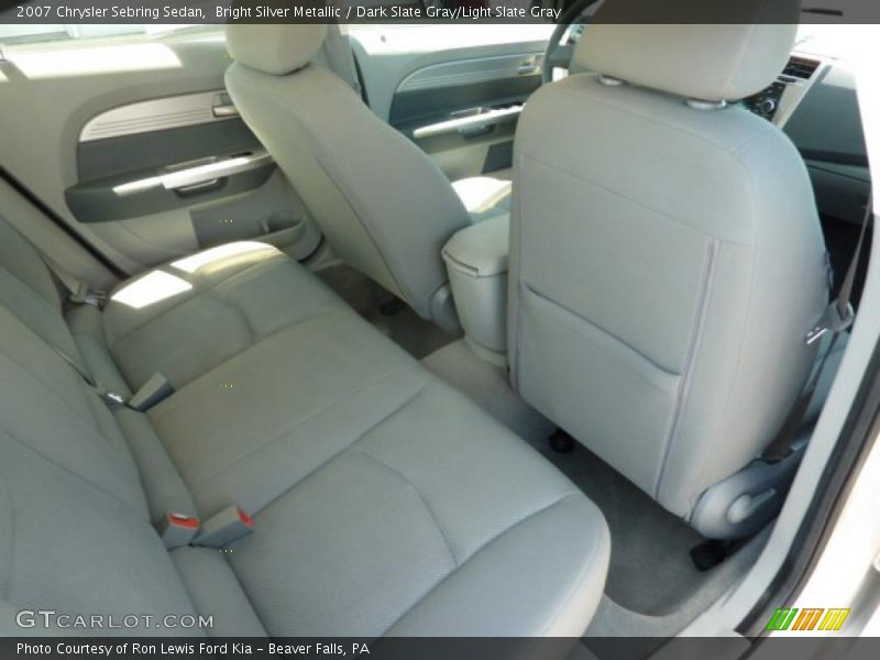 Bright Silver Metallic / Dark Slate Gray/Light Slate Gray 2007 Chrysler Sebring Sedan