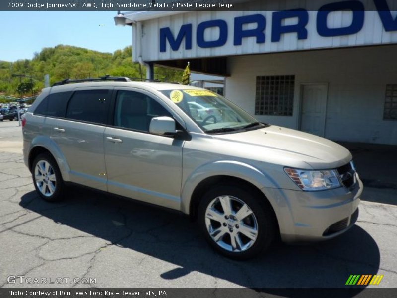 Light Sandstone Metallic / Pastel Pebble Beige 2009 Dodge Journey SXT AWD