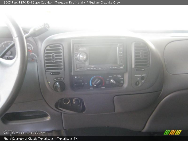 Toreador Red Metallic / Medium Graphite Grey 2003 Ford F150 FX4 SuperCab 4x4