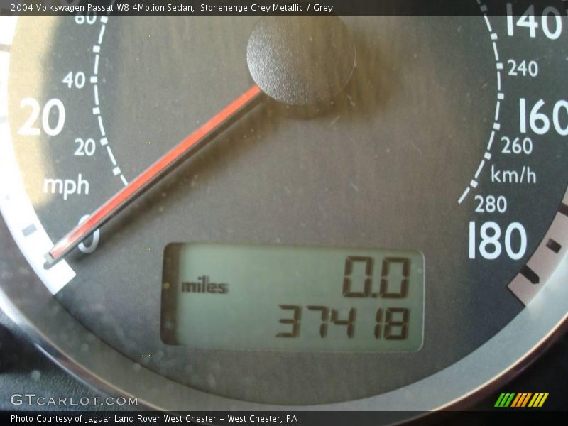 Stonehenge Grey Metallic / Grey 2004 Volkswagen Passat W8 4Motion Sedan