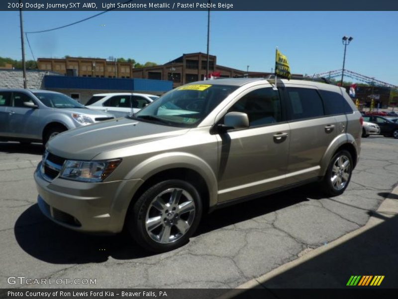 Light Sandstone Metallic / Pastel Pebble Beige 2009 Dodge Journey SXT AWD
