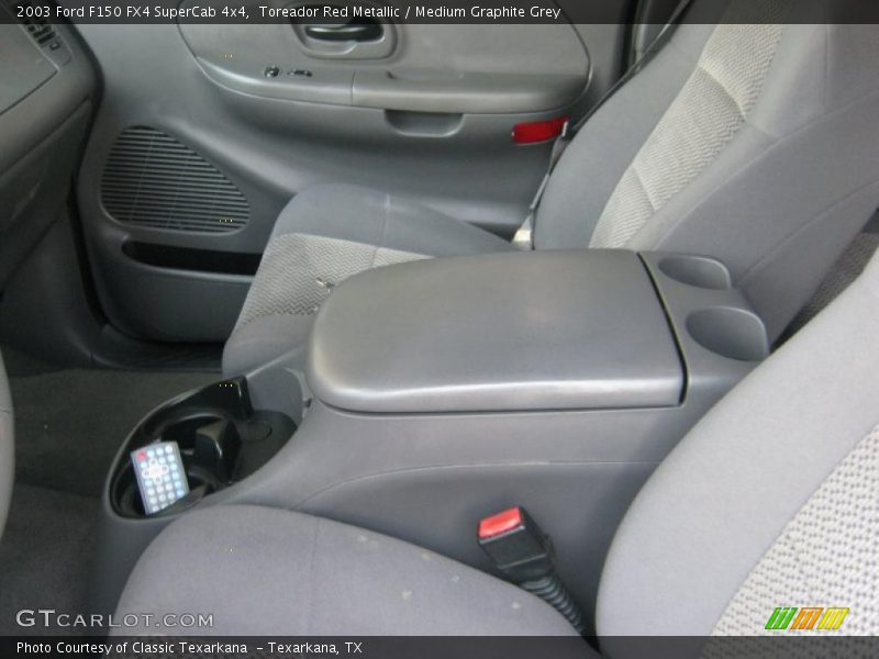 Toreador Red Metallic / Medium Graphite Grey 2003 Ford F150 FX4 SuperCab 4x4