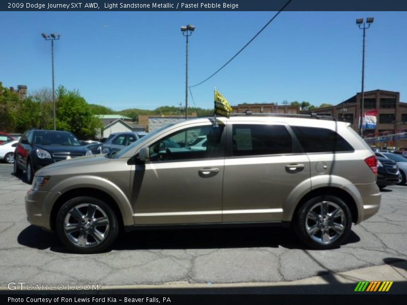 Light Sandstone Metallic / Pastel Pebble Beige 2009 Dodge Journey SXT AWD