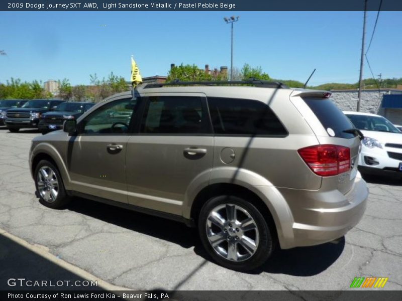 Light Sandstone Metallic / Pastel Pebble Beige 2009 Dodge Journey SXT AWD