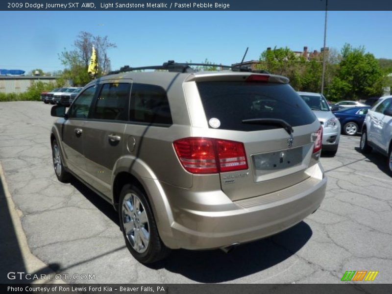 Light Sandstone Metallic / Pastel Pebble Beige 2009 Dodge Journey SXT AWD