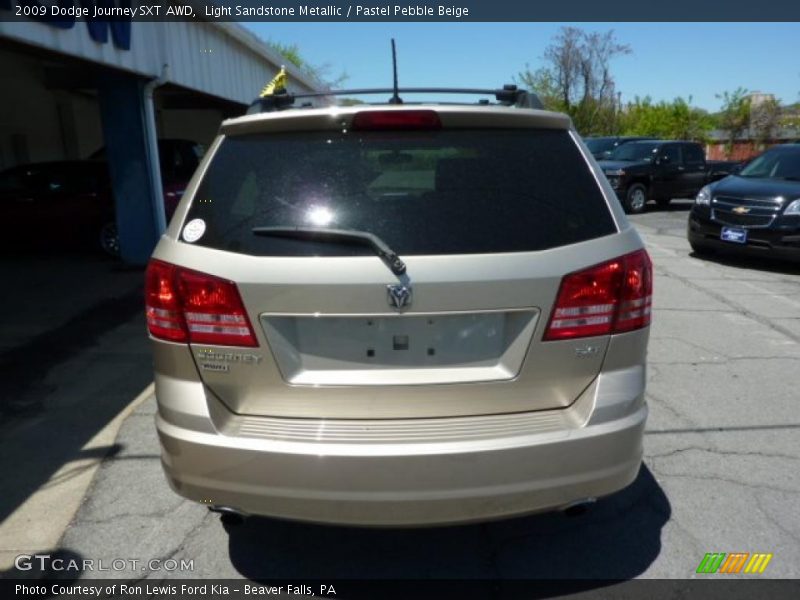 Light Sandstone Metallic / Pastel Pebble Beige 2009 Dodge Journey SXT AWD