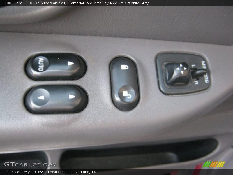 Toreador Red Metallic / Medium Graphite Grey 2003 Ford F150 FX4 SuperCab 4x4