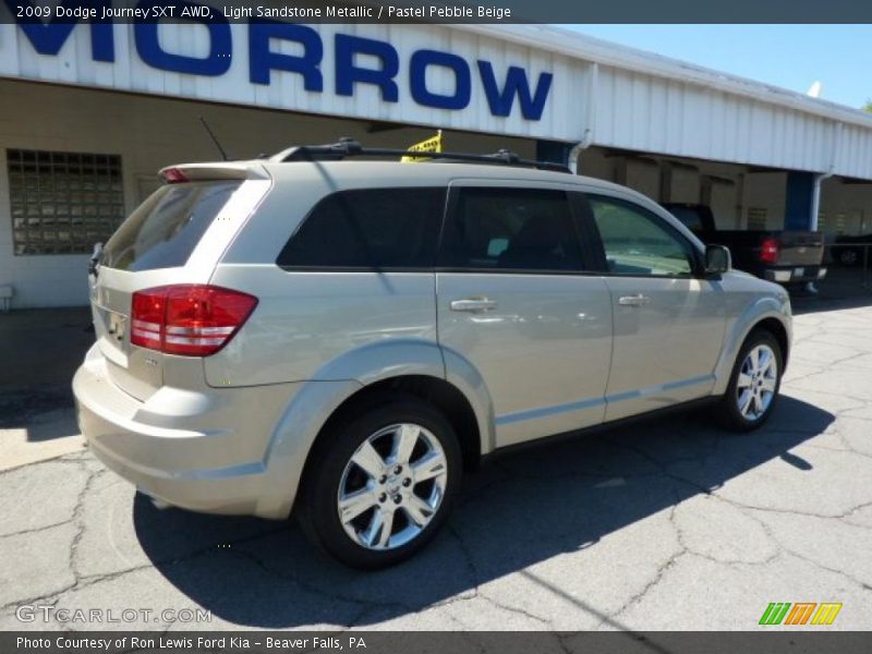 Light Sandstone Metallic / Pastel Pebble Beige 2009 Dodge Journey SXT AWD