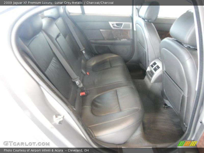 Lunar Grey Metallic / Charcoal/Charcoal 2009 Jaguar XF Premium Luxury