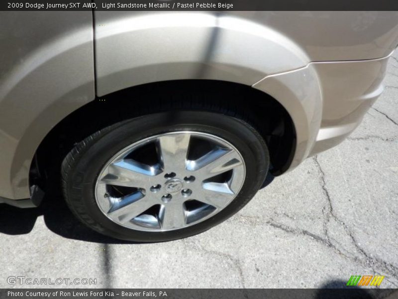 Light Sandstone Metallic / Pastel Pebble Beige 2009 Dodge Journey SXT AWD