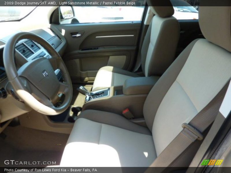 Light Sandstone Metallic / Pastel Pebble Beige 2009 Dodge Journey SXT AWD