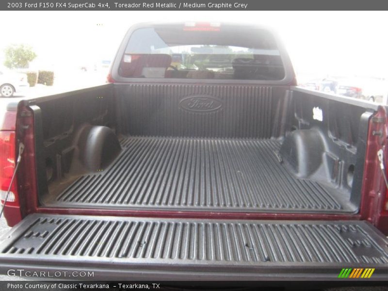 Toreador Red Metallic / Medium Graphite Grey 2003 Ford F150 FX4 SuperCab 4x4