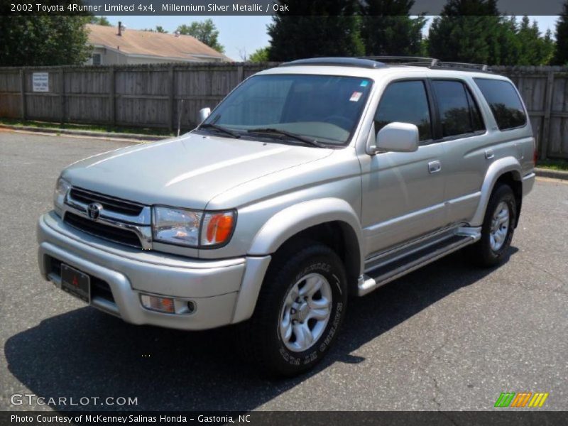 Millennium Silver Metallic / Oak 2002 Toyota 4Runner Limited 4x4
