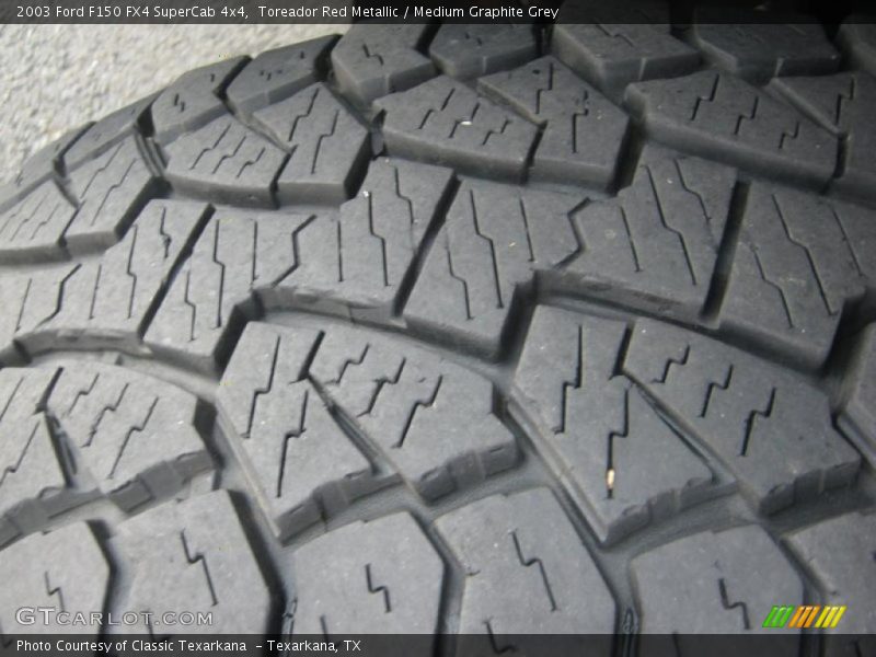 Toreador Red Metallic / Medium Graphite Grey 2003 Ford F150 FX4 SuperCab 4x4