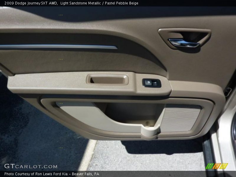 Light Sandstone Metallic / Pastel Pebble Beige 2009 Dodge Journey SXT AWD