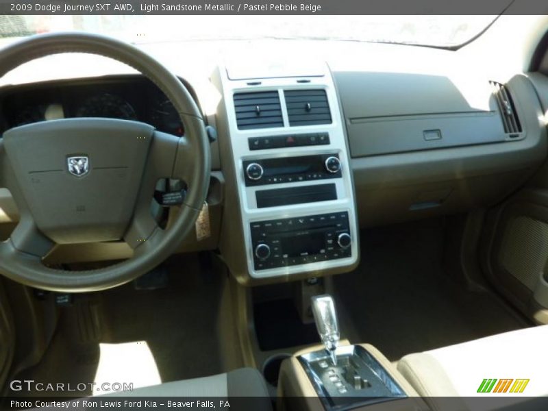 Light Sandstone Metallic / Pastel Pebble Beige 2009 Dodge Journey SXT AWD