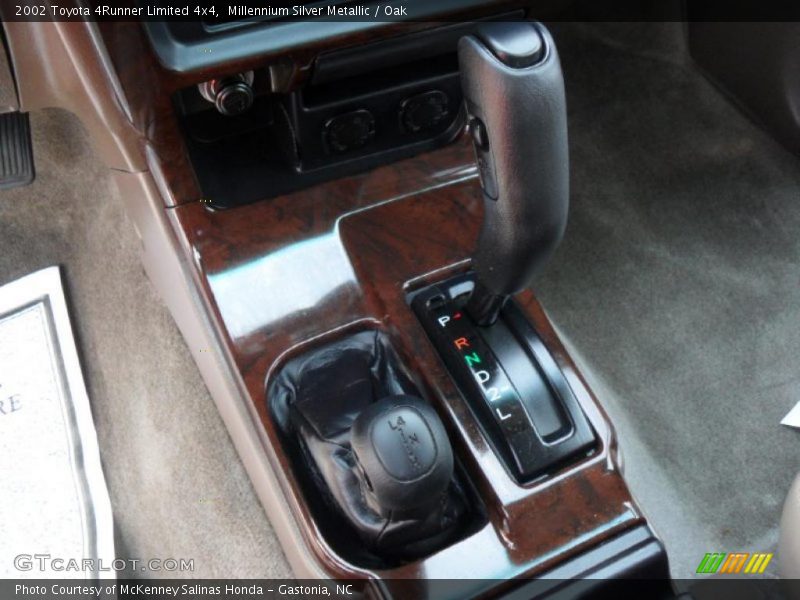 Millennium Silver Metallic / Oak 2002 Toyota 4Runner Limited 4x4