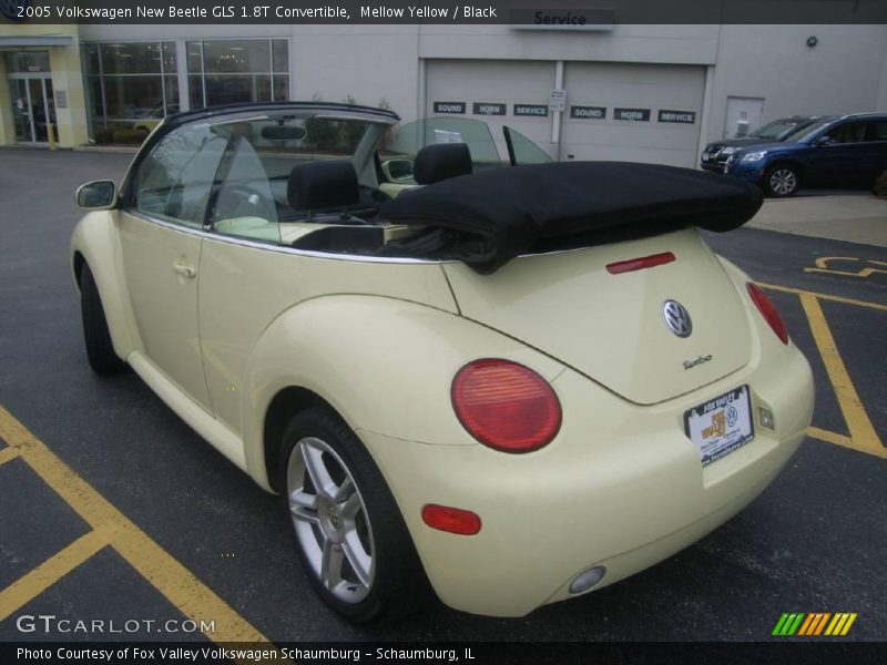 Mellow Yellow / Black 2005 Volkswagen New Beetle GLS 1.8T Convertible