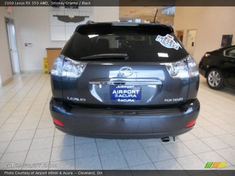 Smokey Granite / Black 2009 Lexus RX 350 AWD