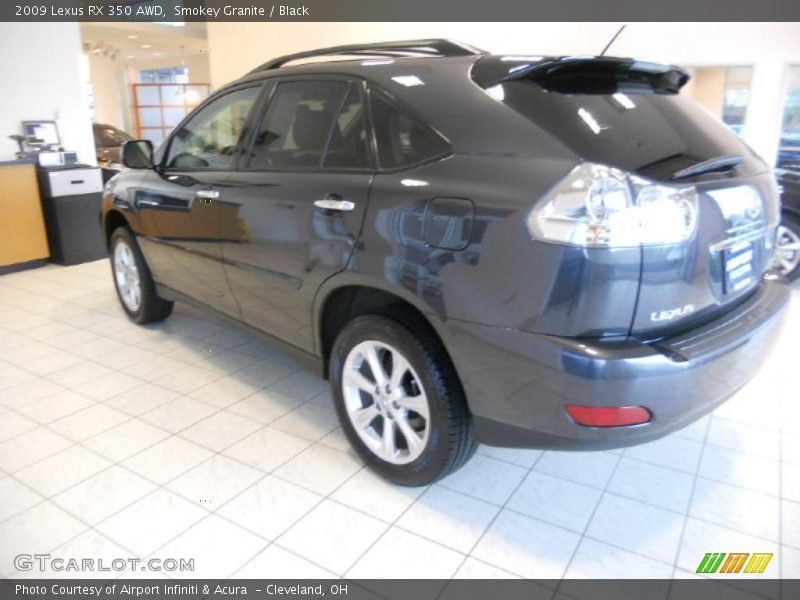 Smokey Granite / Black 2009 Lexus RX 350 AWD