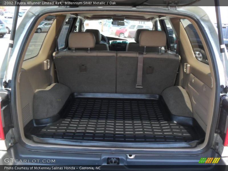 Millennium Silver Metallic / Oak 2002 Toyota 4Runner Limited 4x4