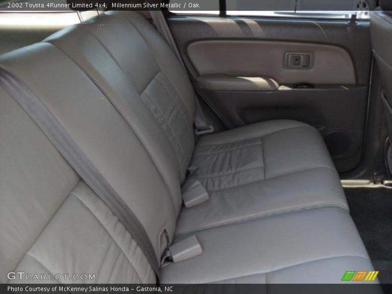 Millennium Silver Metallic / Oak 2002 Toyota 4Runner Limited 4x4