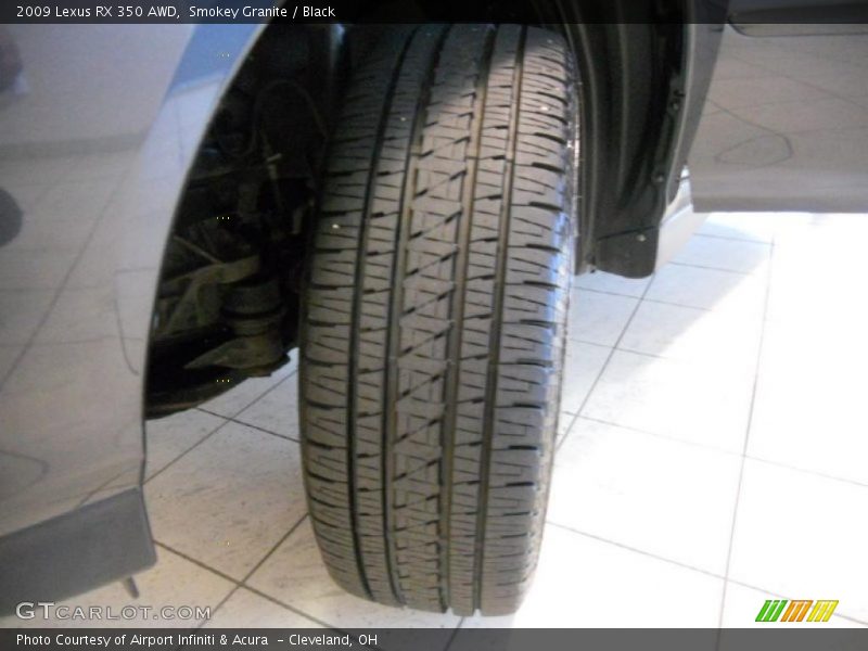 Smokey Granite / Black 2009 Lexus RX 350 AWD