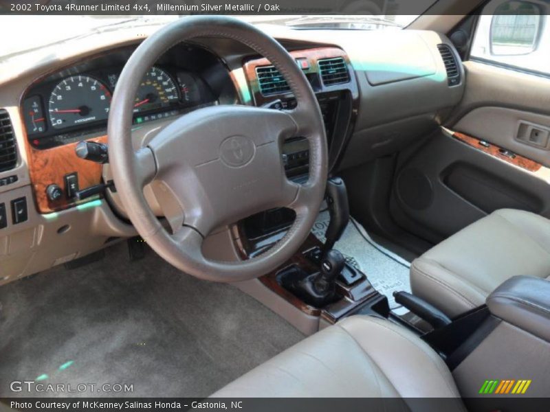  2002 4Runner Limited 4x4 Oak Interior