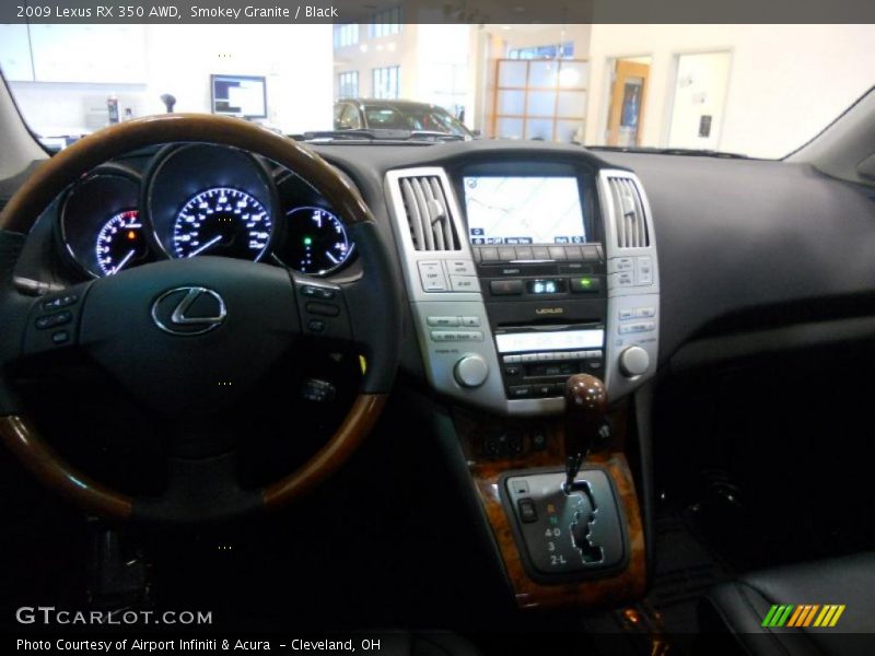 Smokey Granite / Black 2009 Lexus RX 350 AWD