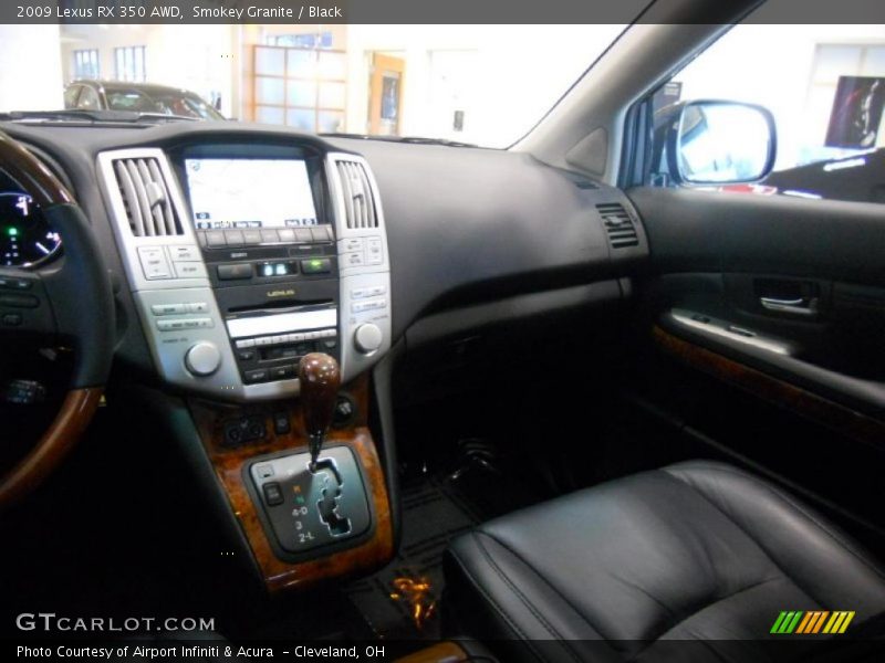 Smokey Granite / Black 2009 Lexus RX 350 AWD